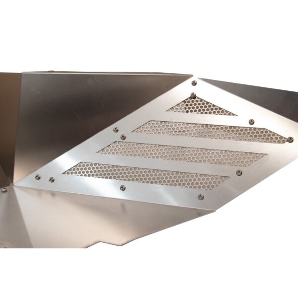 2-Door, 4-Door, Raw Aluminum, Set of 2 (Rear)