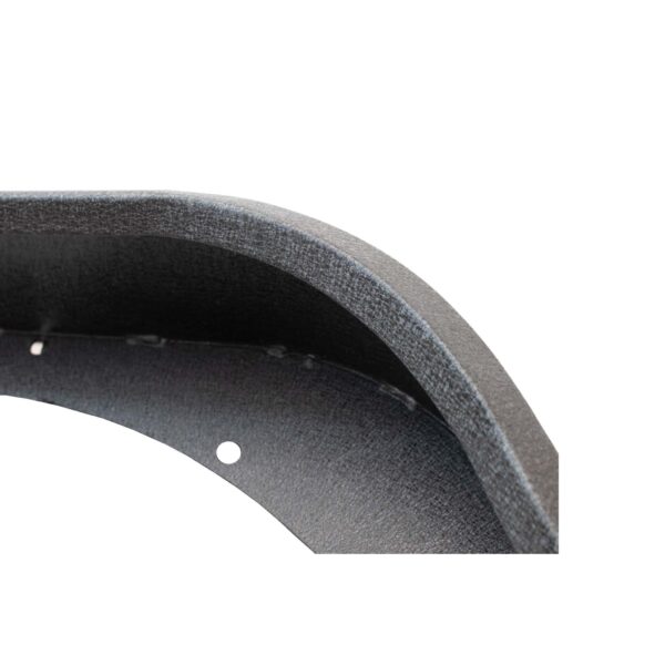Black textured powder coat, Aluminum, Set of 2 (Rear)