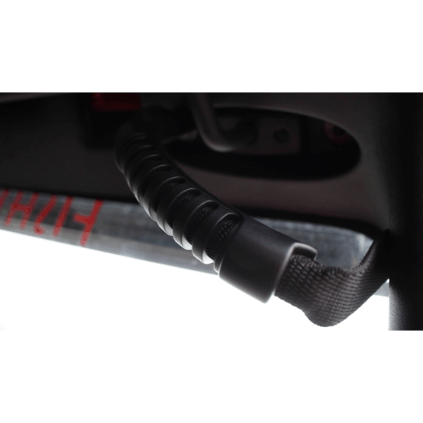 2-Door, 4-DoorBlack nylon webbing, Molded rubber handle