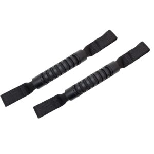 Black nylon webbing, Molded rubber handle, Sold a Pair