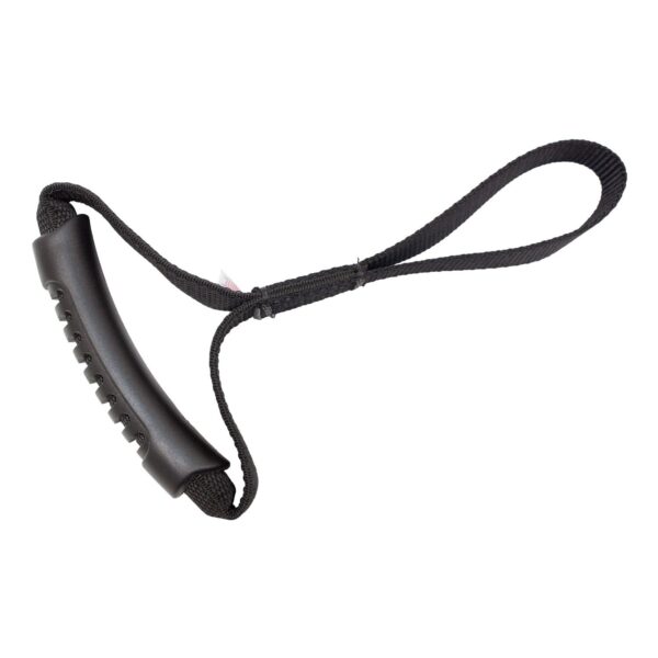 High-quality black nylon webbing, Heavy duty molded rubber handle