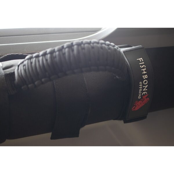 High-Quality Nylon Webbing, Black Paracord, Sold as a pair