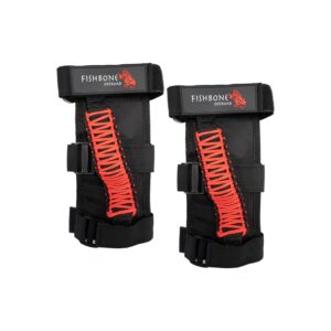 High-Quality Nylon Webbing, Red Paracord, Sold as a pair