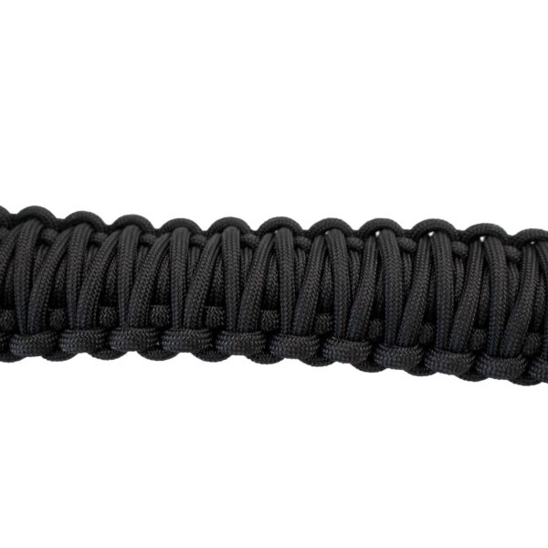 Sold as a pair, Heavy duty 550lb Black ParaCord, High-Quality Black Nylon Webbing