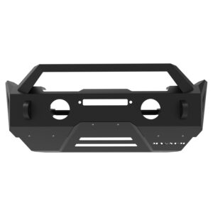Magnum - FBM22JPN-RT - Front Stubby Winch Ready Bumpers Black Textured Alloy Steel - 18-25 Jeep Wrangler JL/JLU, 20-25 Gladiator