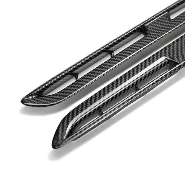 Seibon Carbon, FD0910NSGTR, Carbon fiber front fenders ducts for 2009-2010 Nissan GTR