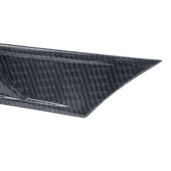 Seibon Carbon, FD1213SCNFRS-FR, FR-style carbon fiber fender ducts for 2013-2020 Scion FRS / Toyota 86 / Subaru BRZ