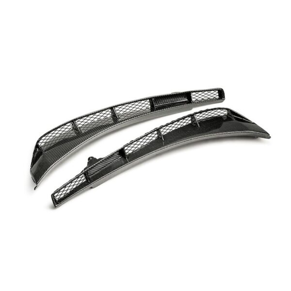 Seibon Carbon, FD17HDCVR, Carbon fiber fender duct for 2017-2020 Honda Civic Type R
