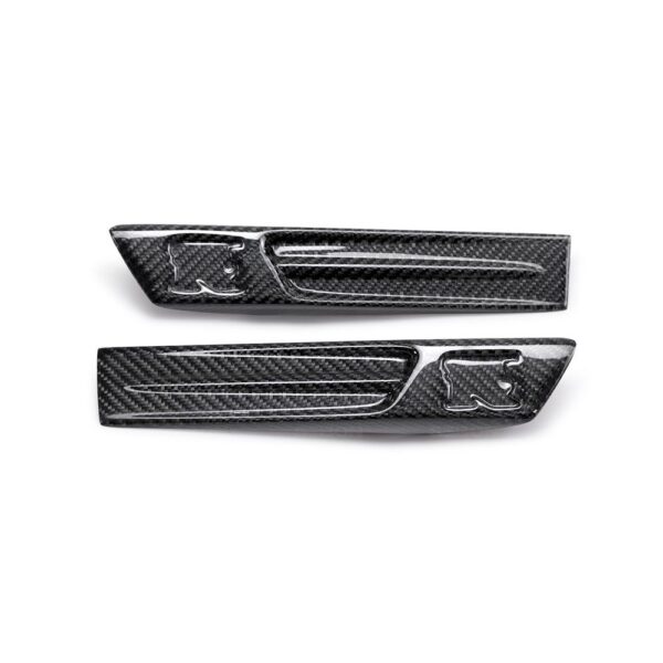 Seibon Carbon, FDL0910NSGTR, Carbon fiber fender duct logo for 2009-2010 Nissan GTR