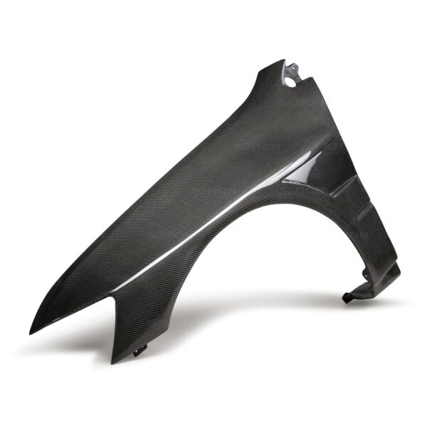 Seibon Carbon, FF0305MITEVO8, Carbon fiber fenders for 2003-2006 Mitsubishi Lancer EVO8 (10mm Wider)