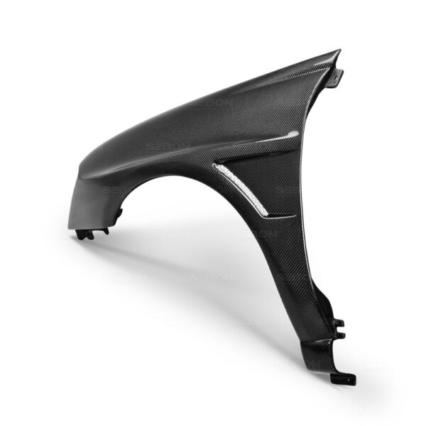 Seibon Carbon, FF0405SBIMP, Carbon fiber fenders for 2004-2005 Subaru Impreza/WRX/STi (10mm Wider)