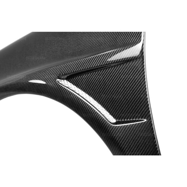 Seibon Carbon, FF0405SBIMP, Carbon fiber fenders for 2004-2005 Subaru Impreza/WRX/STi (10mm Wider)