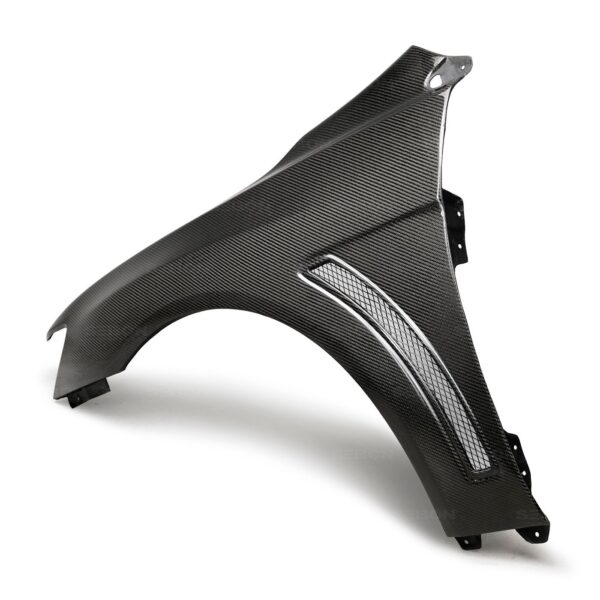 Seibon Carbon, FF0809MITEVOX, Carbon fiber fenders for 2008 -2015 Mitsubishi Lancer EVO X (10mm Wider)