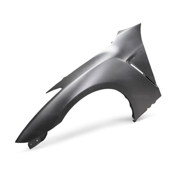 Seibon Carbon, FF0910NSGTR-OE-DRY, OEM-style DRY CARBON front fenders for 2009-2010 Nissan GTR*ALL DRY CARBON PRODUCTS ARE MATTE FINISH