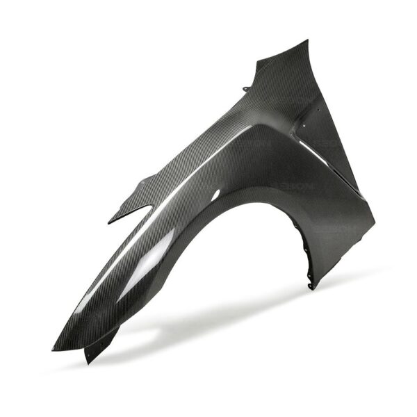 Seibon Carbon, FF0910NSGTR-OE, OEM-style carbon fiber front fenders for 2009-2010 Nissan GTR