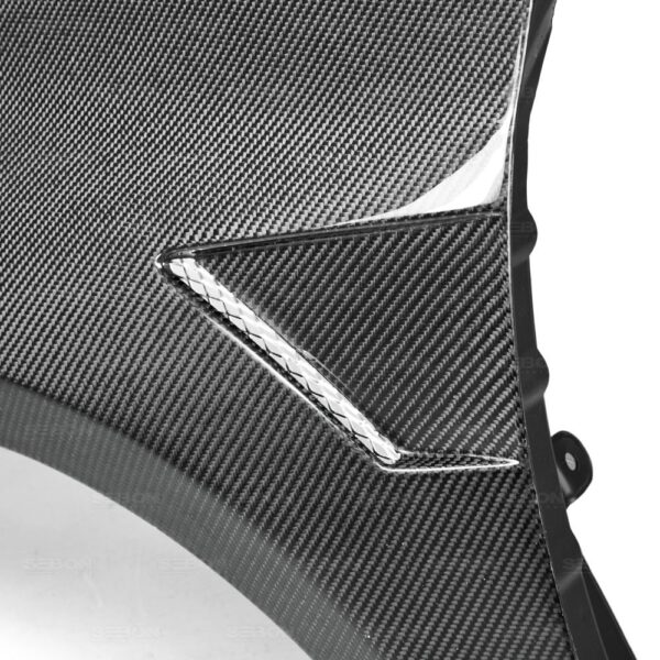Seibon Carbon, FF1011VWG6-W, Carbon fiber wide fenders for 2010-2014 Volkswagen Golf / GTI