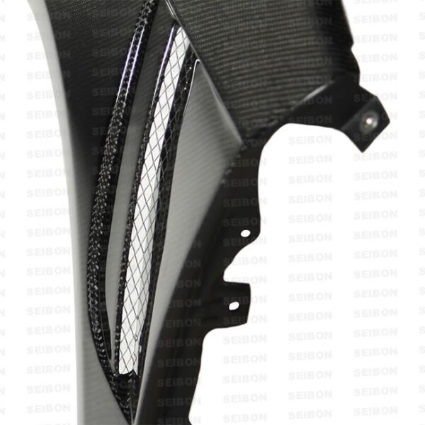 Seibon Carbon, FF1112SCNTC, Carbon fiber fenders for 2011-2013 Scion TC (10mm Wider)