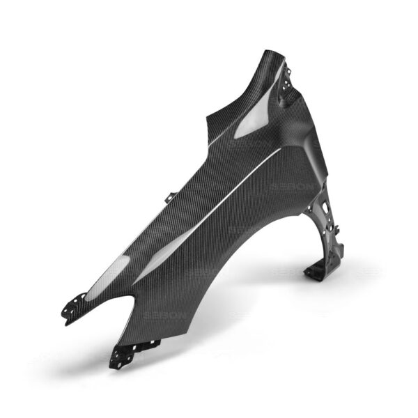 Seibon Carbon, FF15SBIMP, OEM-style carbon fiber fenders for 2015-2018 Subaru WRX/STi