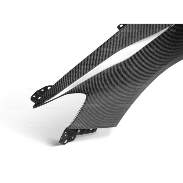 Seibon Carbon, FF15SBIMP, OEM-style carbon fiber fenders for 2015-2018 Subaru WRX/STi