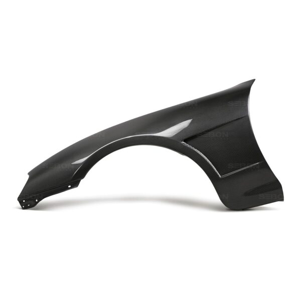 Seibon Carbon, FF9398TYSUP-TV, TV-style carbon fiber fenders for 1993-1998 Toyota Supra (wider)