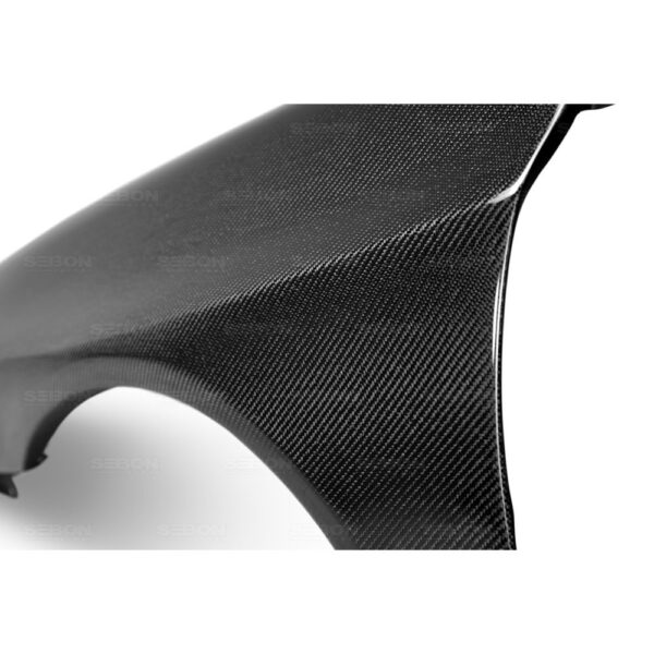 Seibon Carbon, FF9801SBIMP, Carbon fiber fenders for 1998-2001 Subaru Impreza (10mm Wider)