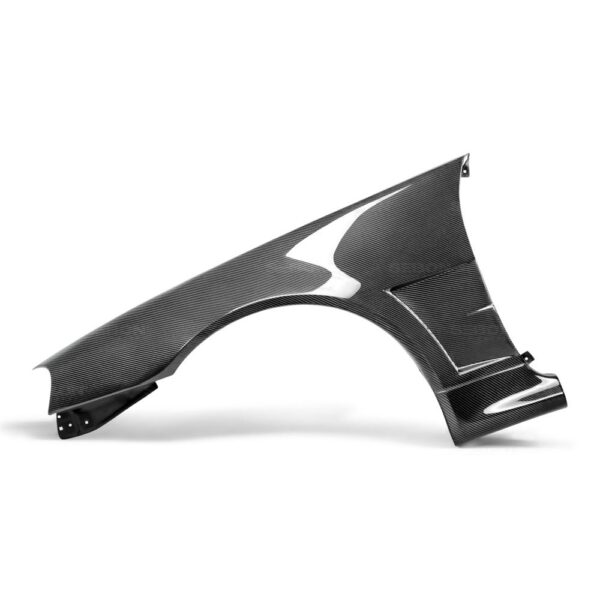 Seibon Carbon, FF9901NSR34-NSW, NSW-style carbon fiber fenders for 1999-2001 Nissan Skyline R34 (10 mm wider)