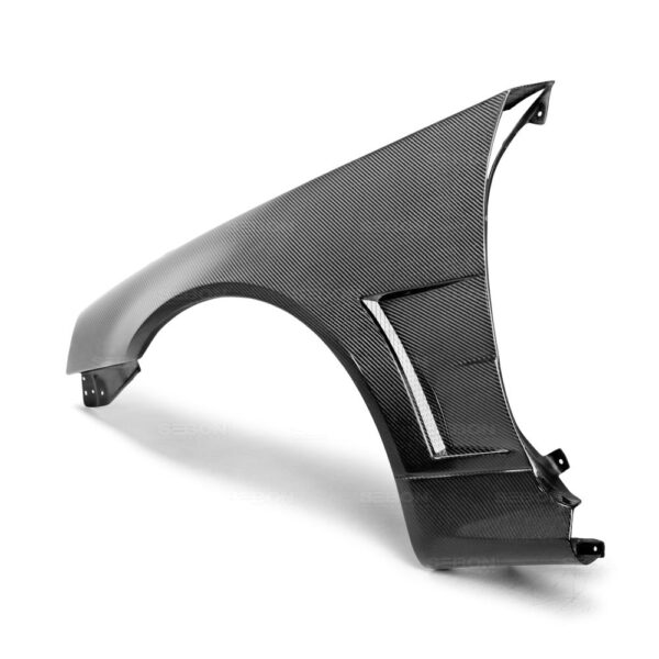 Seibon Carbon, FF9901NSR34-NSW, NSW-style carbon fiber fenders for 1999-2001 Nissan Skyline R34 (10 mm wider)