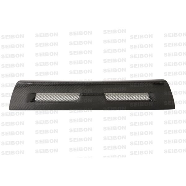 Seibon Carbon, FG0809MITEVOX-S, Carbon fiber front grille for 2008-2015 Mitsubishi Lancer EVO X