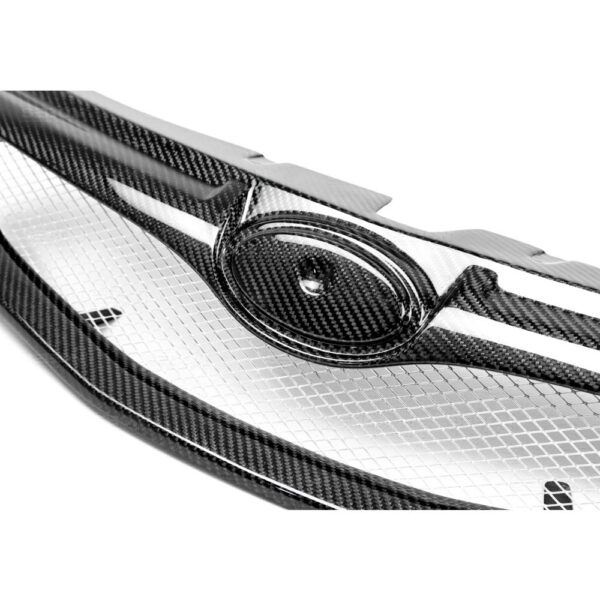 Seibon Carbon, FG0809SBIMP-STI, STI-style carbon fiber front grille for 2008-2010 Subaru WRX STi