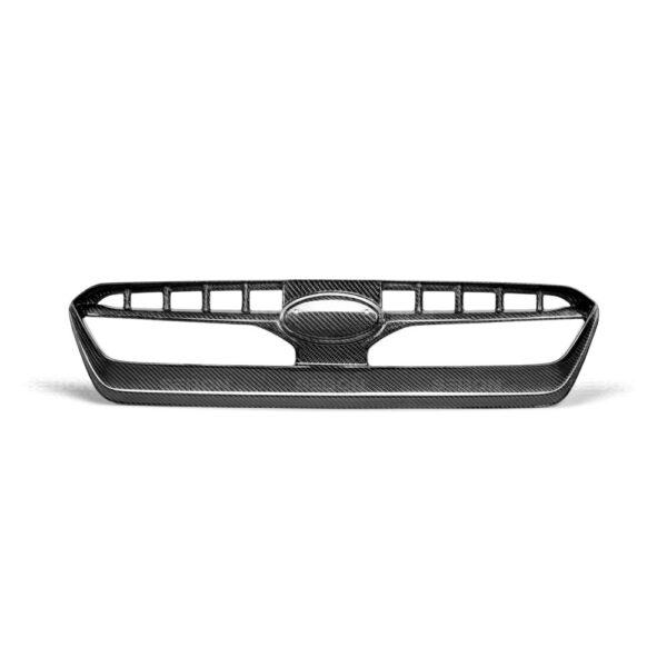 Seibon Carbon, FG15SBIMP, OEM-style carbon fiber front grille for 2015-2017 Subaru WRX/STi