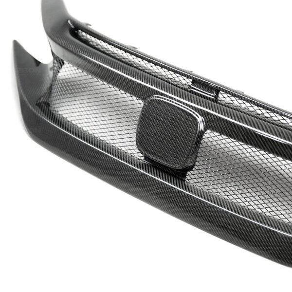 Seibon Carbon, FG17HDCVR-CV, CV-style carbon fiber front grille for 2017-2020 Honda Civic Type R