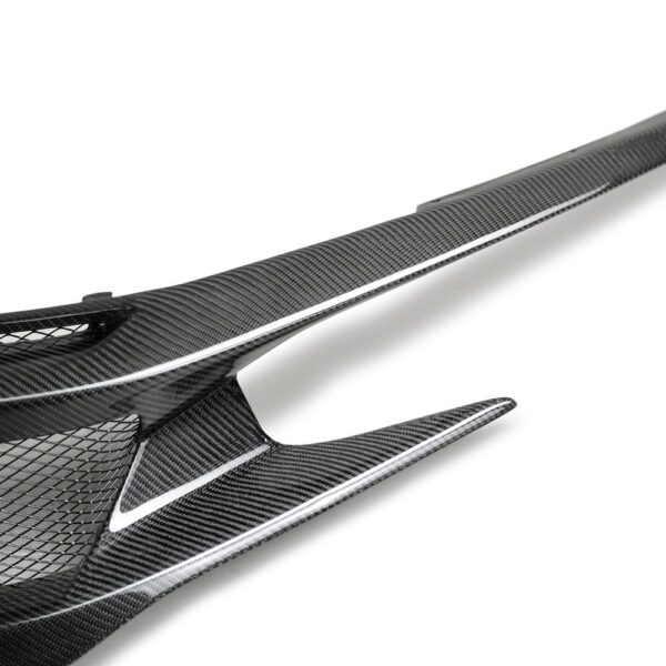 Seibon Carbon, FG17HDCVR-CV, CV-style carbon fiber front grille for 2017-2020 Honda Civic Type R