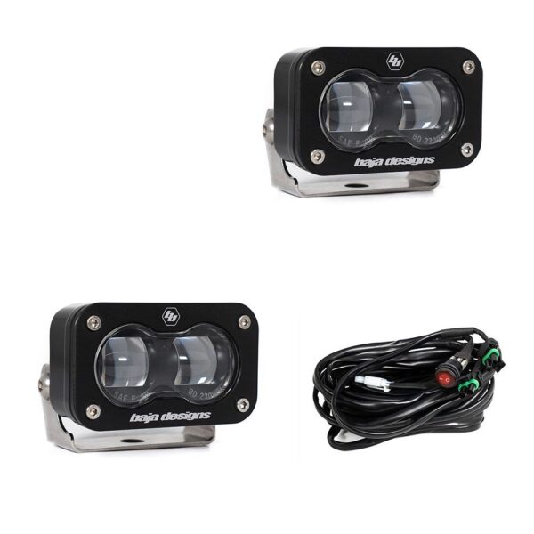 S2 SAE LED Auxiliary Light Pod Pair