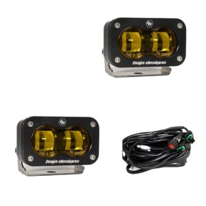 S2 SAE LED Auxiliary Light Pod Pair