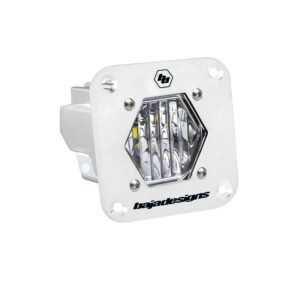 S1 White Flush Mount Auxiliary Light Pod
