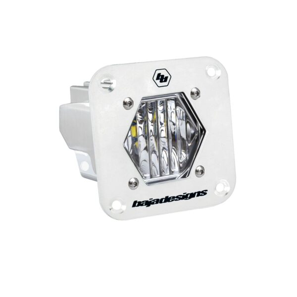 S1 White Flush Mount Auxiliary Light Pod