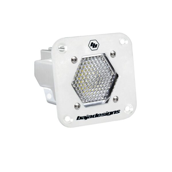 S1 White Flush Mount Auxiliary Light Pod
