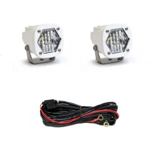 S1 White LED Auxiliary Light Pod Pair