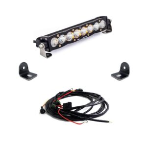 S8 10 Inch Hood Mount Light Bar Kit