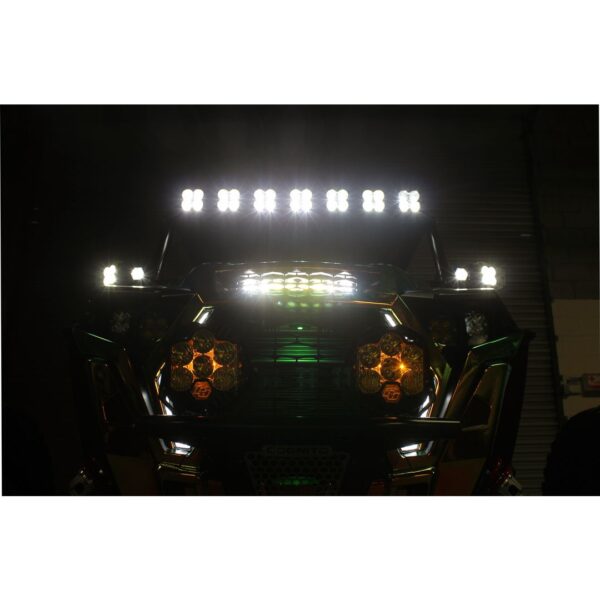 S8 10 Inch Hood Mount Light Bar Kit