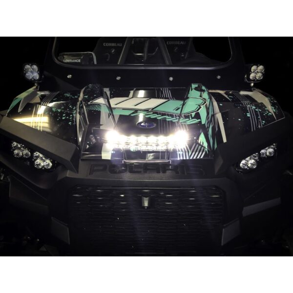 S8 10 Inch Hood Mount Light Bar Kit