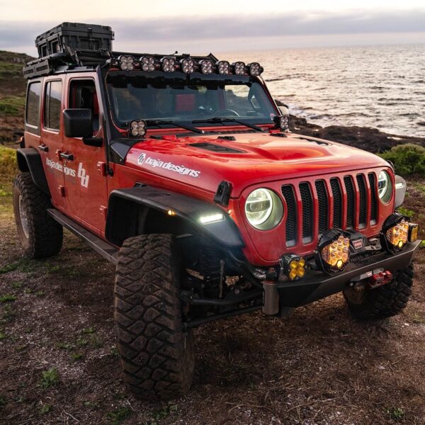 Jeep JL/JT 8XL Linkable Roof Mount Light Kit