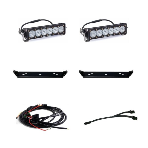 OnX6+ 10 Inch Dual Behind Grille Light Bar Kit