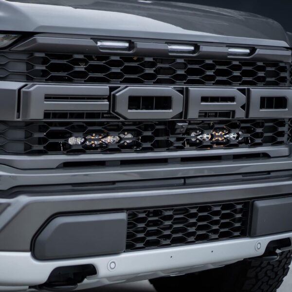 S8 10 Inch Dual Behind Grille Light Bar Kit