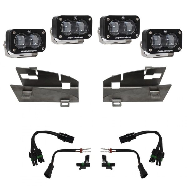 Dodge/Ram Dual S2 SAE Fog Pocket Light Kit