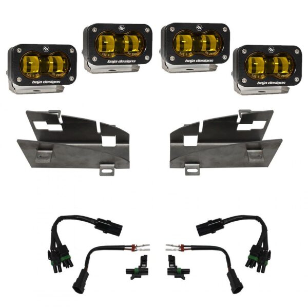 Dodge/Ram Dual S2 SAE Fog Pocket Light Kit