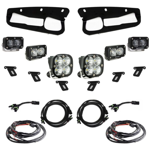 Ford Bronco S2 SAE “Pro” Fog Pocket Light Kit