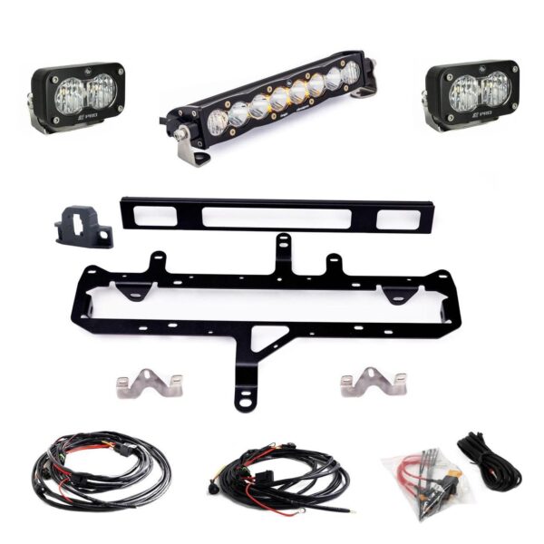 Toyota S8 10" Light Bar / S2 Pro TRD Pro Grille Conversion Light Kit