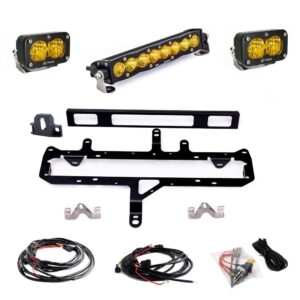 Toyota S8 10" Light Bar / S2 Pro TRD Pro Grille Conversion Light Kit