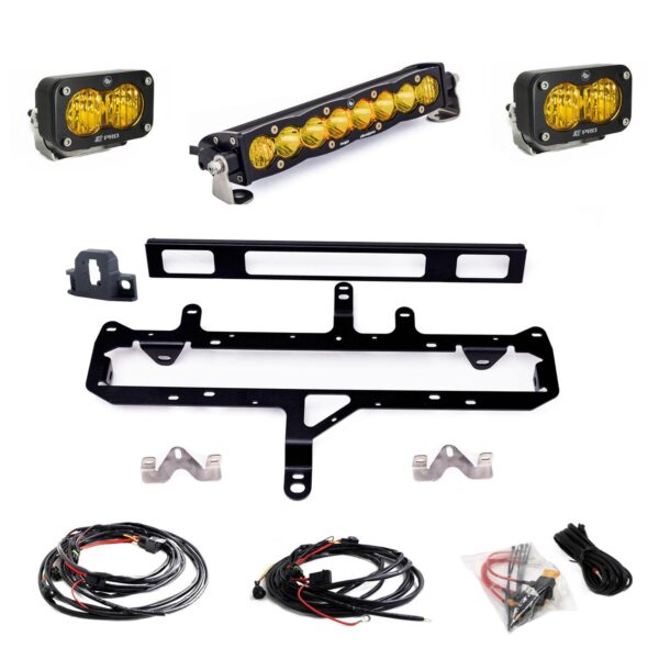 Toyota S8 10" Light Bar / S2 Pro TRD Pro Grille Conversion Light Kit